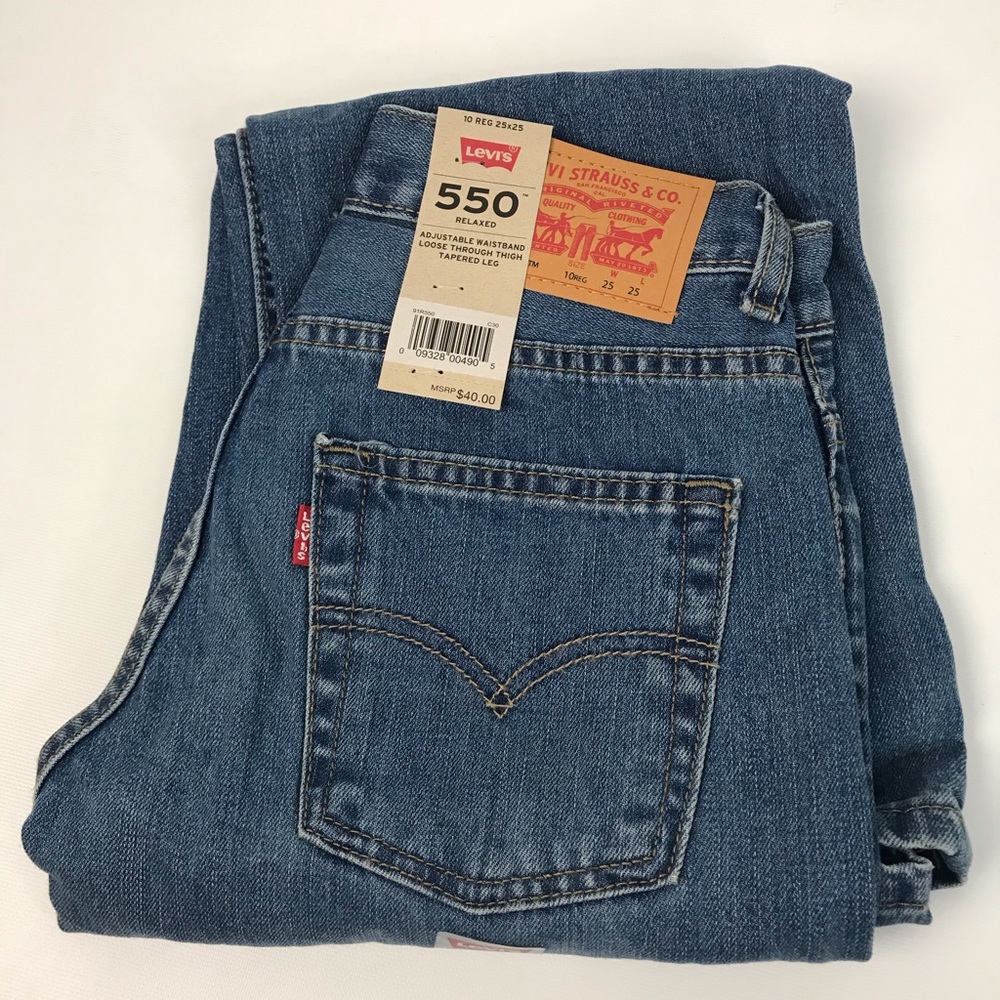 Levi’s 550 boys 10 reg 25 x 25